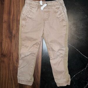 Kids Tan Jogger Pants
